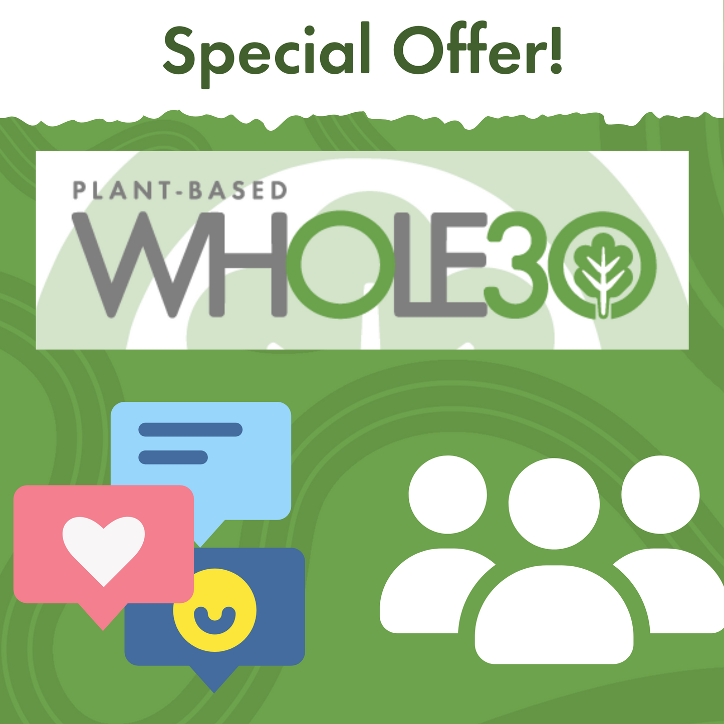 BUNDLE: September Plant-Based WHOLE30 Cohort + Daily Texts from Melissa